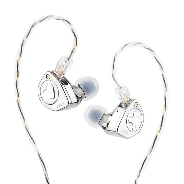 SIMGOT EW300 1DD+1Planar+1PZT Tribrid Driver IEMs