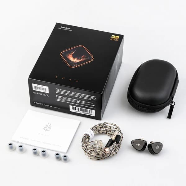 SIMGOT EM6L 1DD + 4BA Hybrid Driver In-ear Monitor, photo 3 of 3