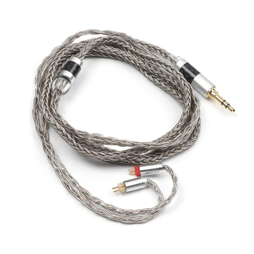 Tripowin Zonie 16 Core Silver Plated Cable SPC IEM Cable Length 1.25m ±0.05