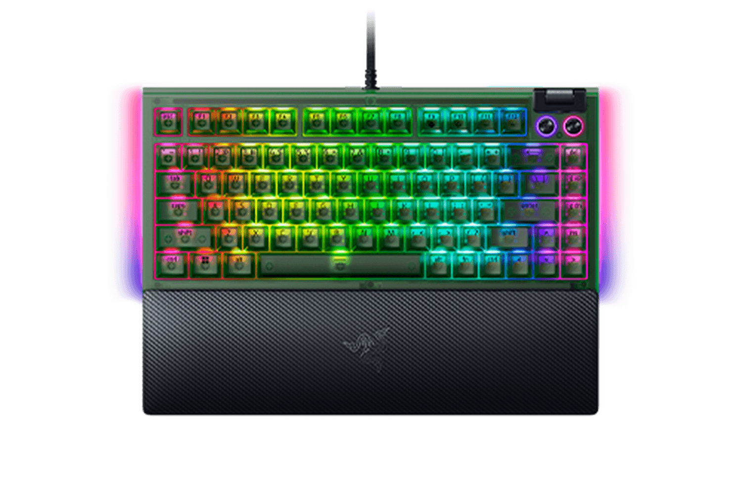 Razer Blackwidow V4 75% Phantom Green Edition